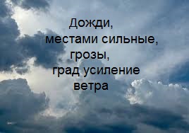 Экстренное предупреждение об угрозе чрезвычайной ситуации на 25 июня 2024 года.