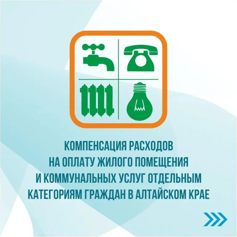 Компенсация расходов на оплату жилого помещения.